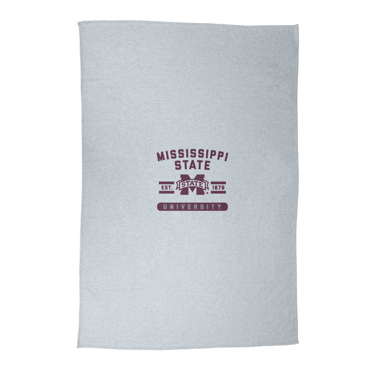 Mississippi State Sublimated Sweatshirt Blanket