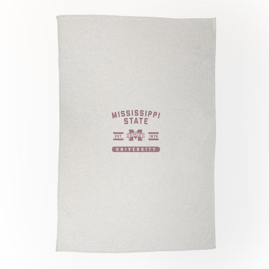 Mississippi State Sublimated Sweatshirt Blanket