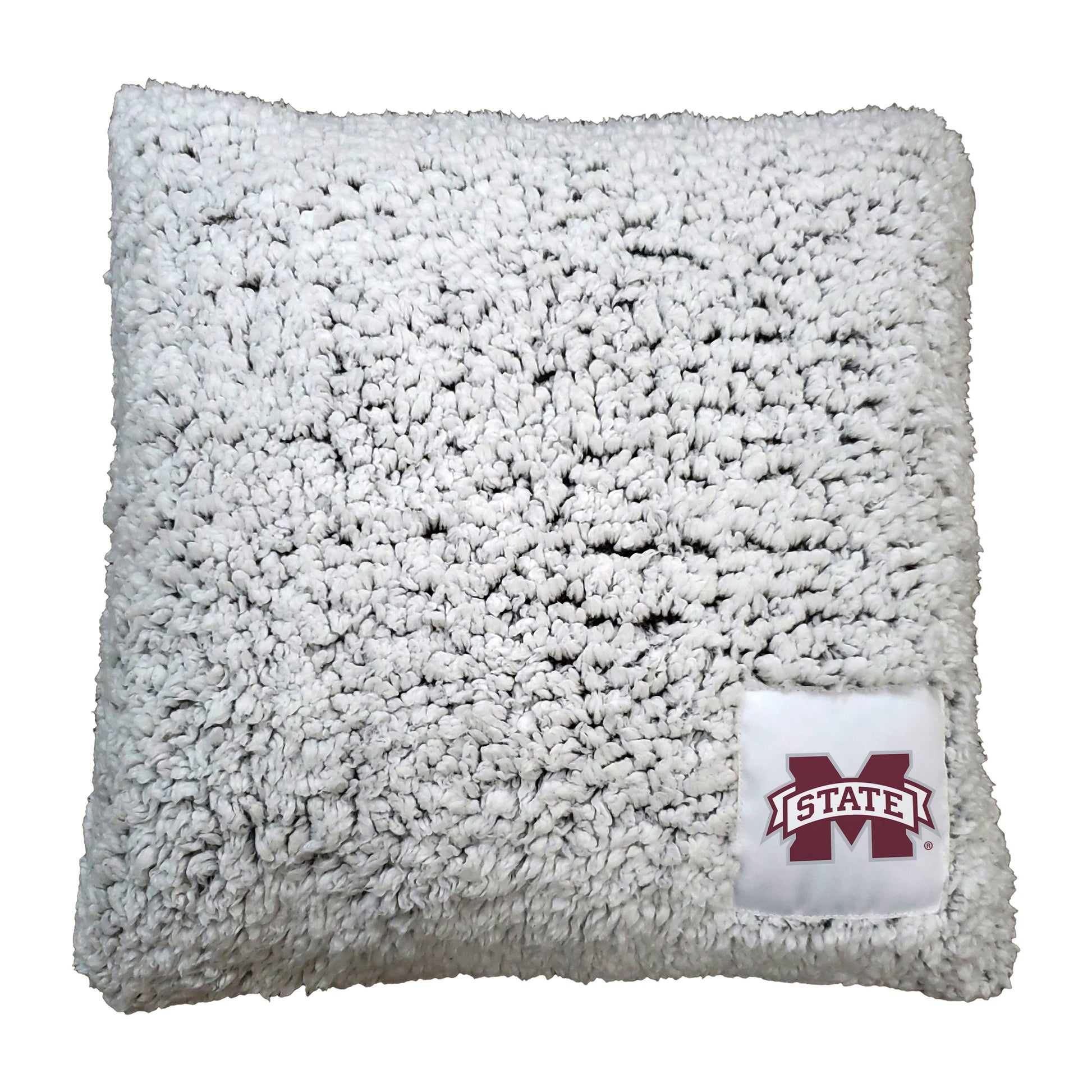Mississippi State Frosty Throw Pillow