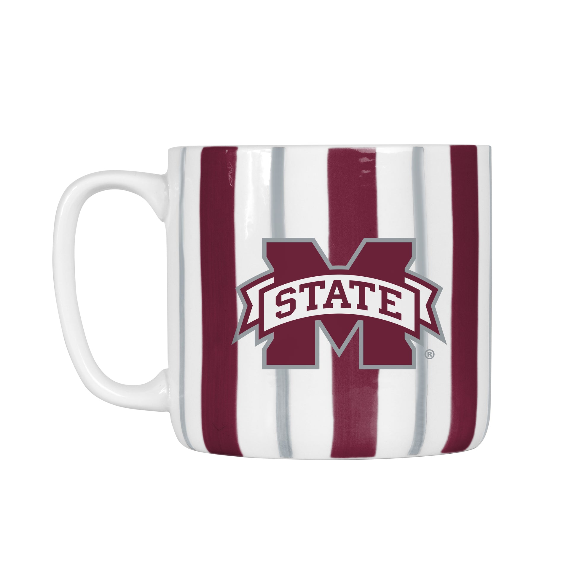 Mississippi State 16oz Brushstroke Stripe Mug