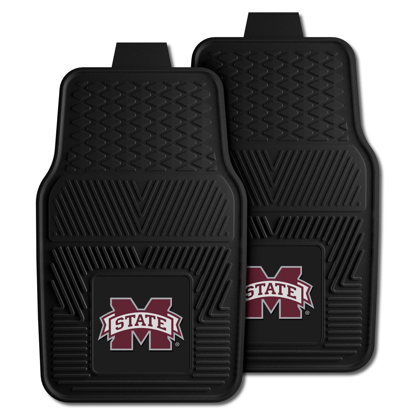 Mississippi State University 2-pc Vinyl Car Mat Set