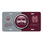 Mississippi State University Embossed Metal License Plate
