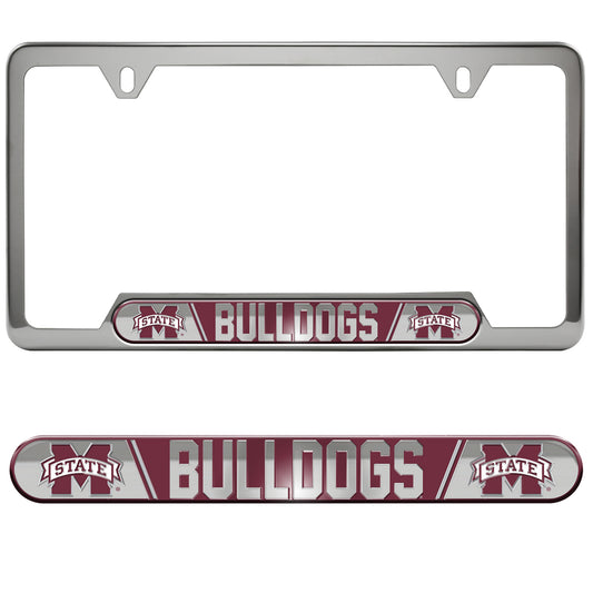 Mississippi State University Embossed License Plate Frame