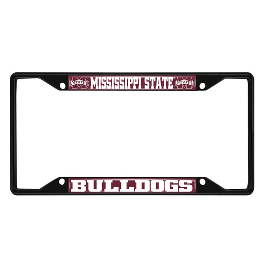 Mississippi State University Black License Plate Frame