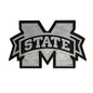 Mississippi State University Plastic Chrome Emblem
