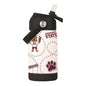 Mississippi State 12oz Black Mascot SS Kids Bottle