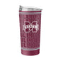 Mississippi State 20oz Echo Powder Coat Tumbler