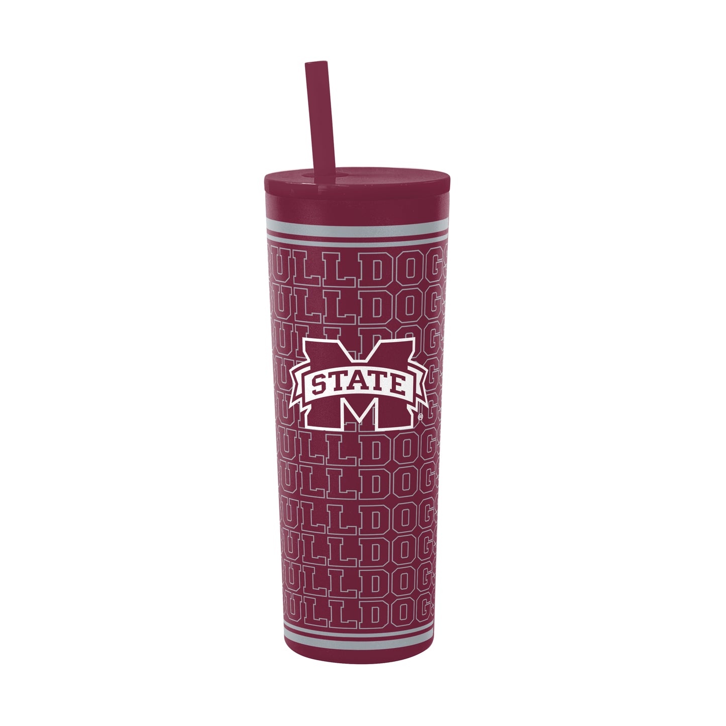 Mississippi State 30oz Echo SS Straw Tumbler