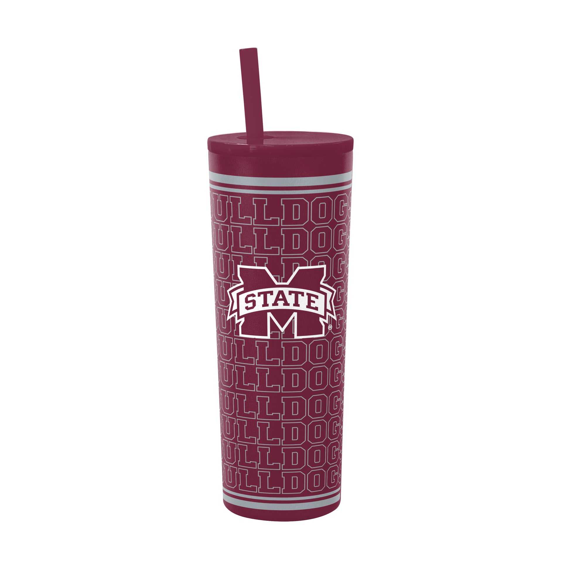 Mississippi State 30oz Echo SS Straw Tumbler