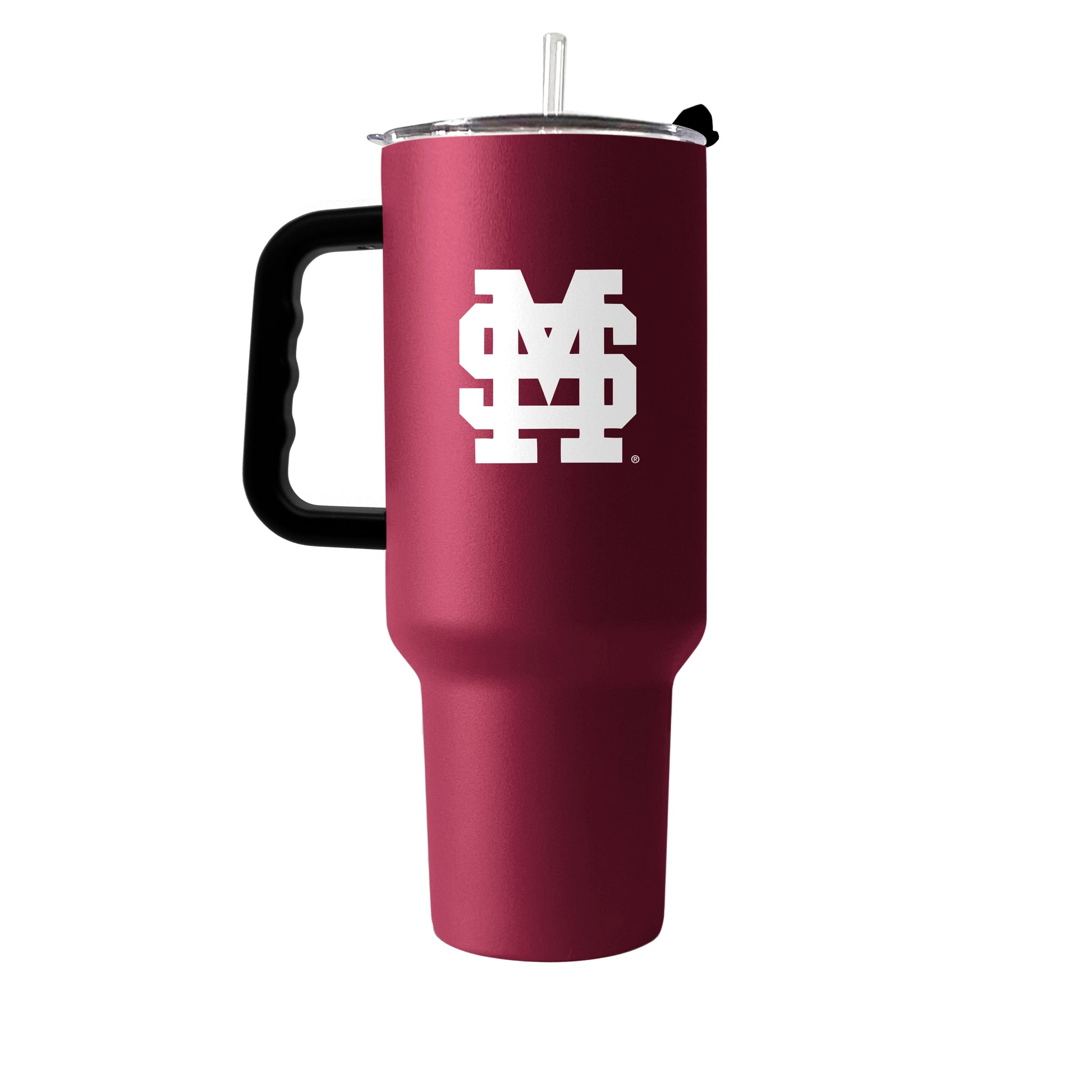 Mississippi State 40oz Interlocked MS Powder Coat Tumbler