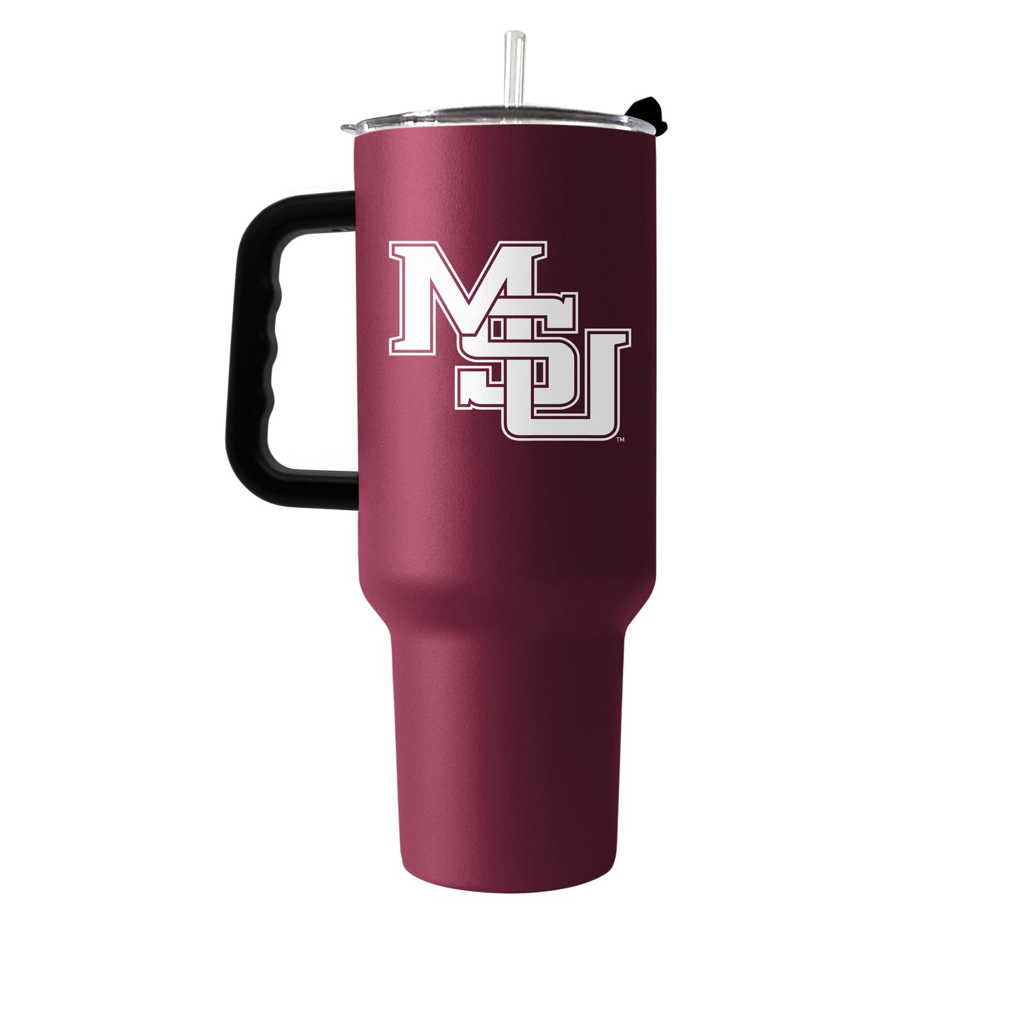 Mississippi State Vault Interlocked MS 40oz Powdercoat Tumbler