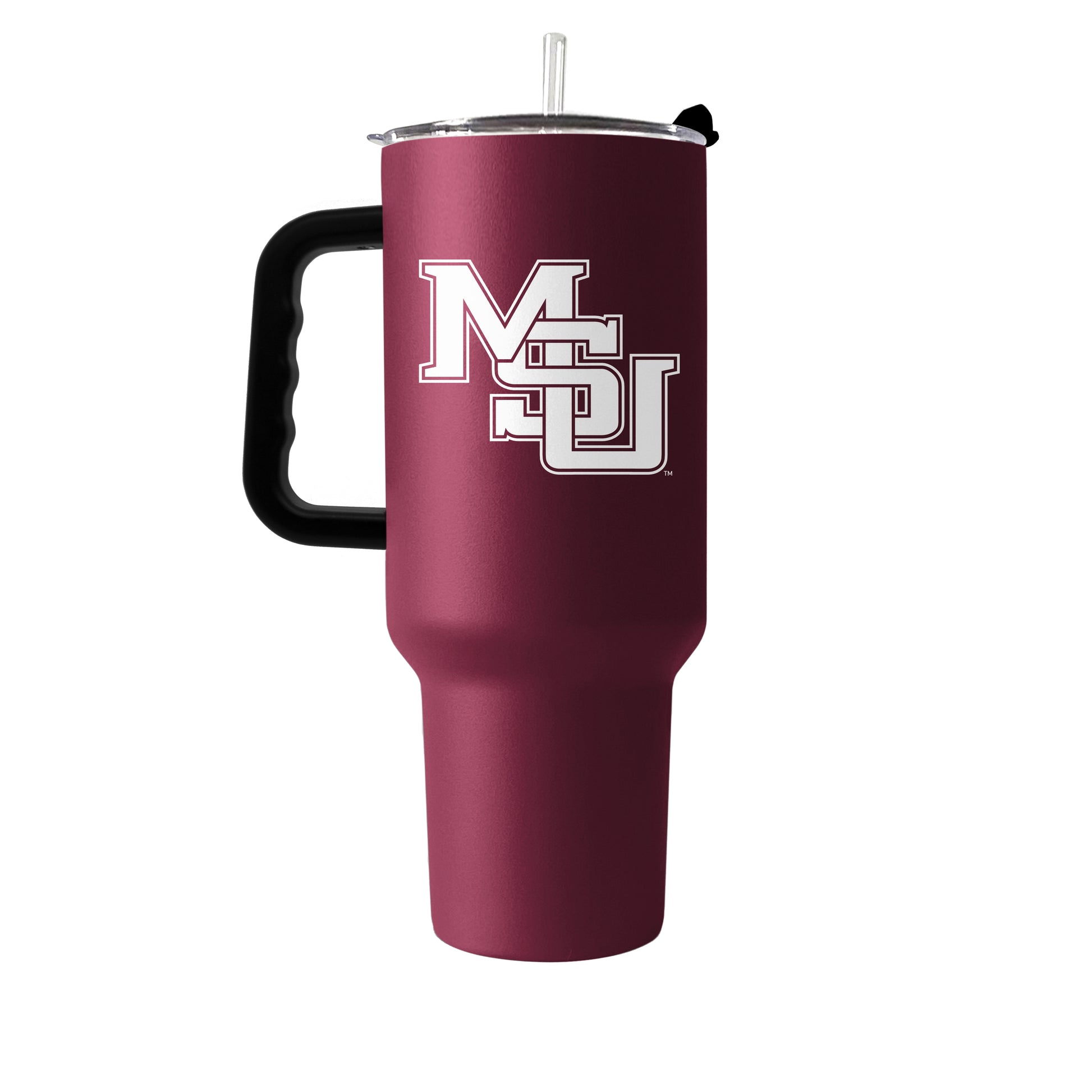 Mississippi State Vault Interlocked MS 40oz Powdercoat Tumbler