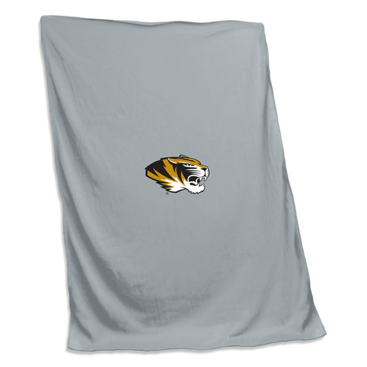 Missouri Gray Sweatshirt Blanket