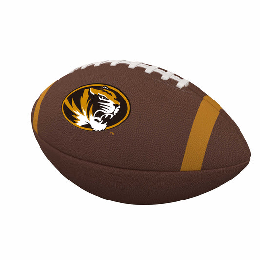 Missouri Team Stripe Official-Size Composite Football