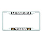 University of Missouri-White License Plate
