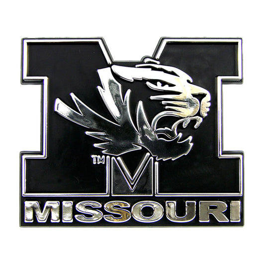 University of Missouri Plastic Chrome Emblem