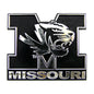 University of Missouri Plastic Chrome Emblem