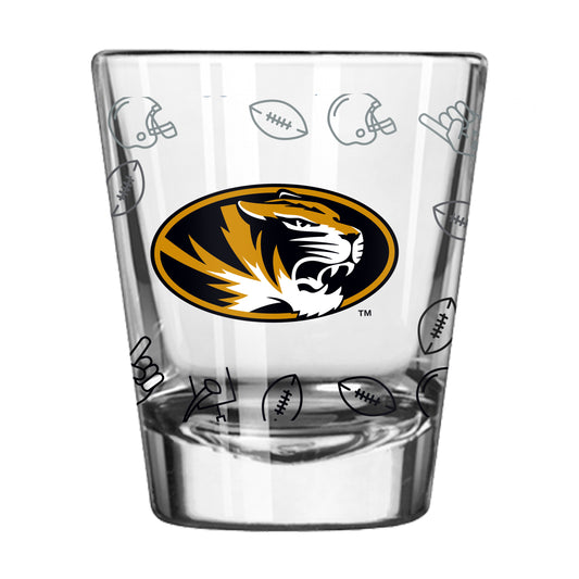 Missouri 2oz Ombre Playmaker Shot Glass