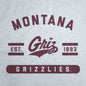 Montana Athletic Gray Sublimated Sweatshirt Blanket