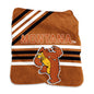 University of Montana Vintage Raschel Throw
