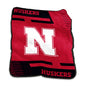 Nebraska Raschel Double Stripe Throw