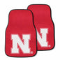 University of Nebraska 2-pc Carpet Car Mat Set