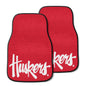 University of Nebraska 2-pc Carpet Car Mat Set