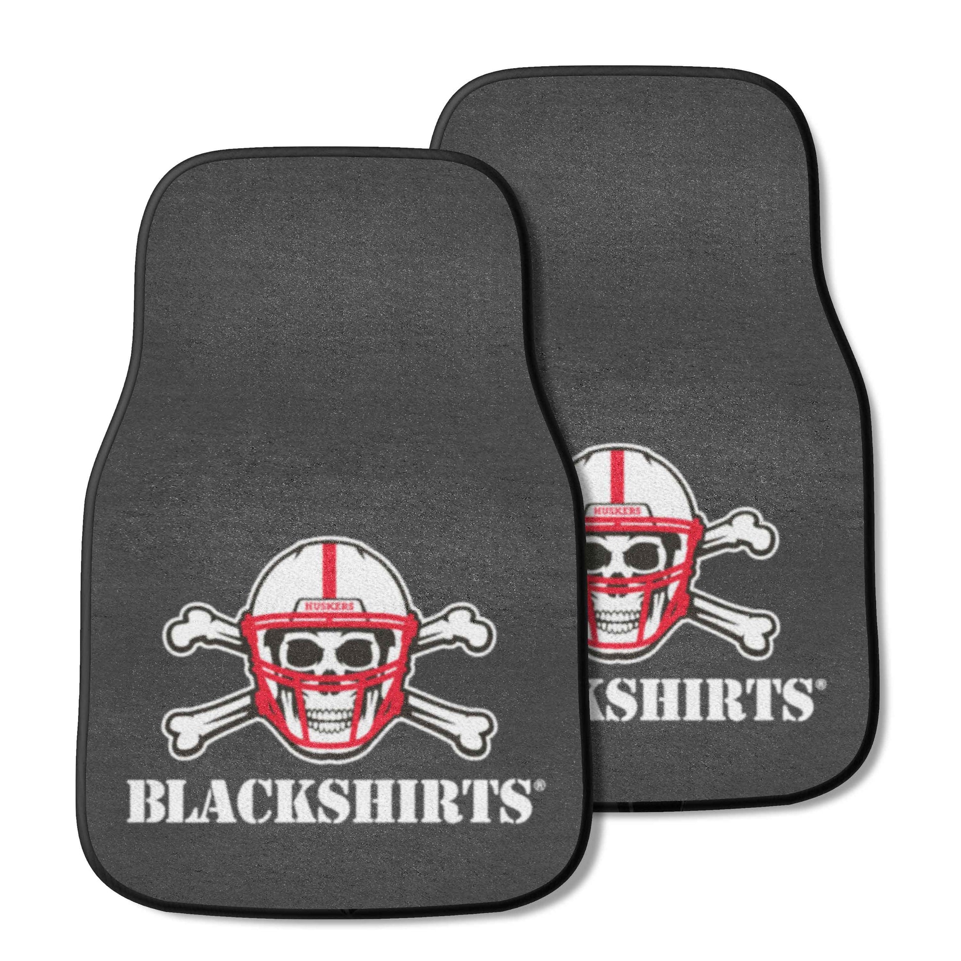 University of Nebraska 2-pc Carpet Car Mat Set