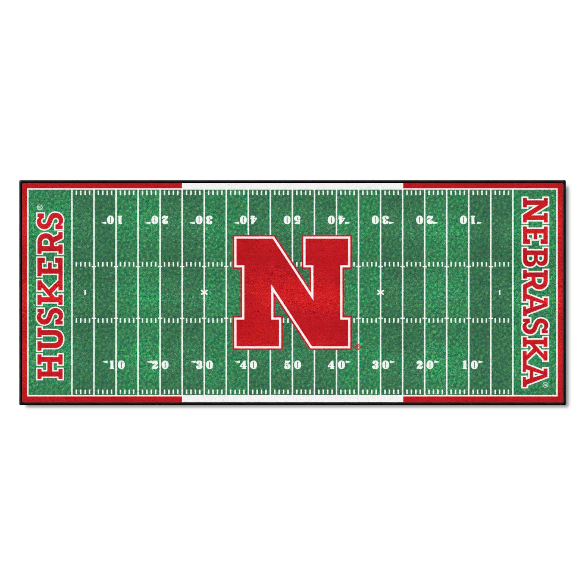 University of Nebraska Football Field Runner