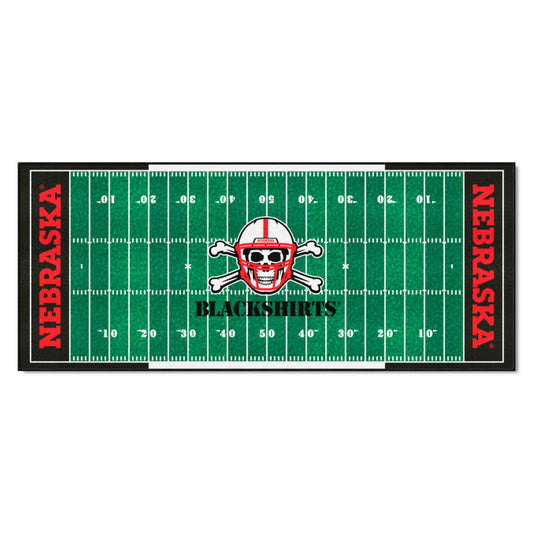 University of Nebraska Football Field Runner