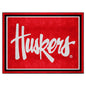 University of Nebraska 8x10 Rug