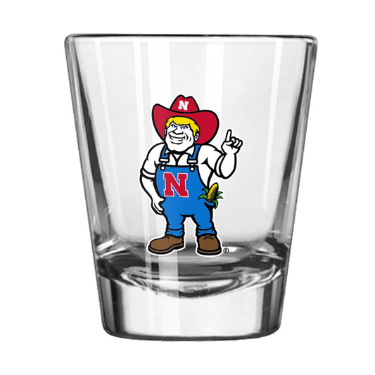 Nebraska 2oz Herbie Shot Glass