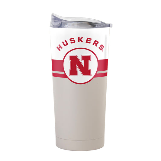 Nebraska 20oz Horizon Powder Coat Tumbler