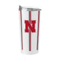 Nebraska 20oz Thin Stripe Powder Coat Tumbler