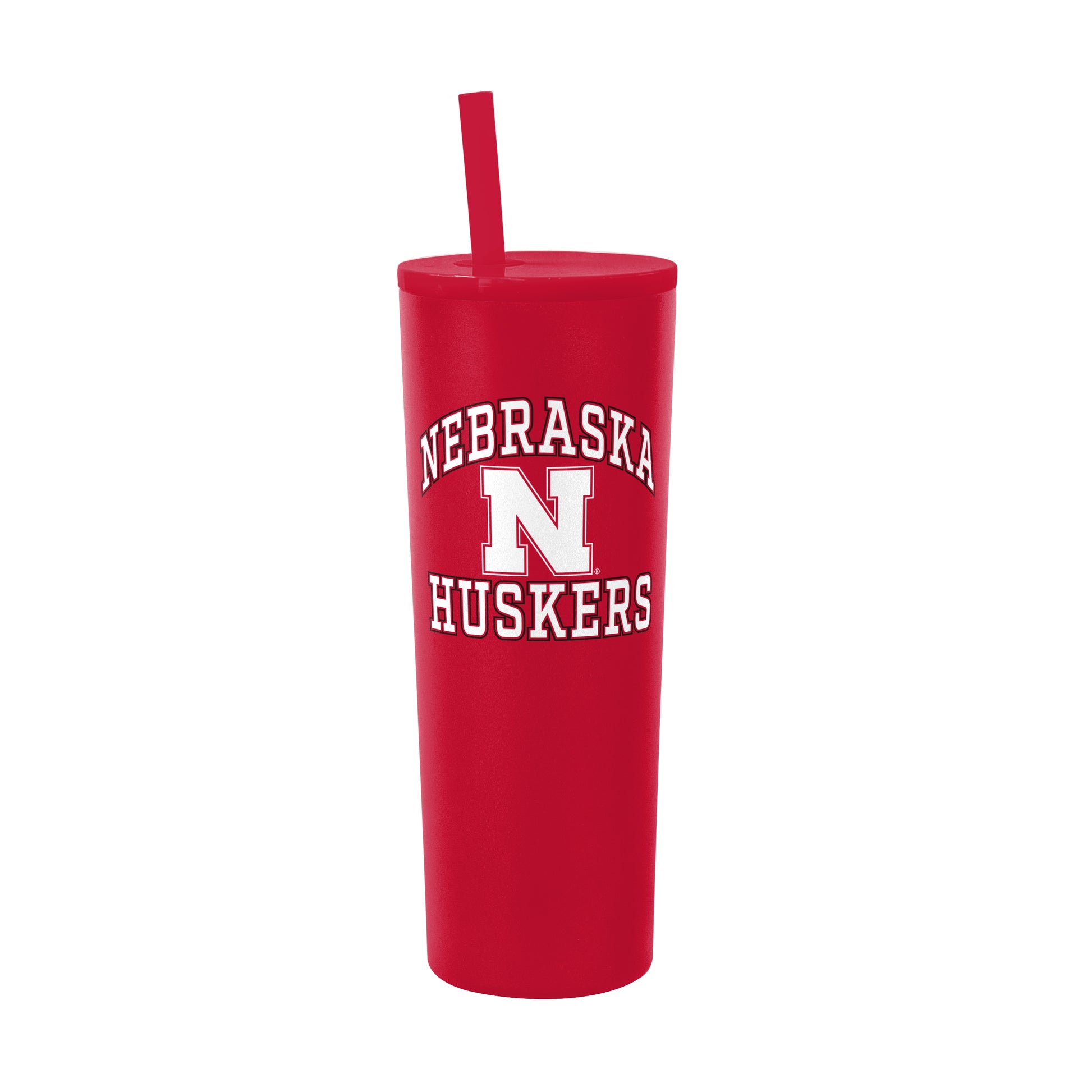 Nebraska 30oz Athletic SS Straw Tumbler