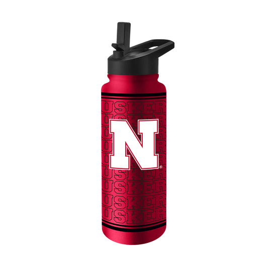 Nebraska 34oz Echo Quencher Bottle