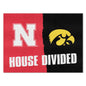 House Divided Mat - Nebraska / Iowa
