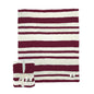 New Mexico State Cable Knit Throw 50x60