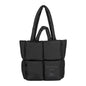 New Mexico State Black Puff Tote