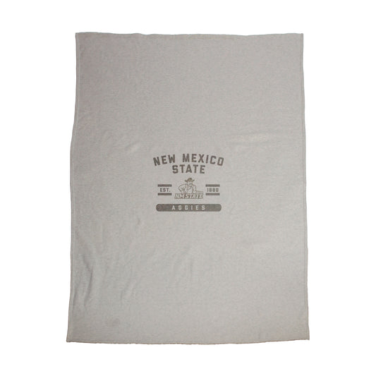 New Mexico State Sublimated Sweatshirt Blanket