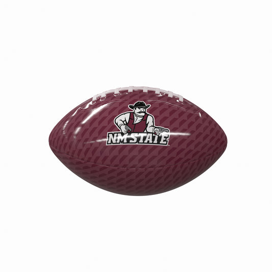 New Mexico State Carbon Fiber Mini Size Glossy Football
