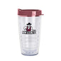 New Mexico State 16oz Flipside Dbl Wall Clear Tumbler