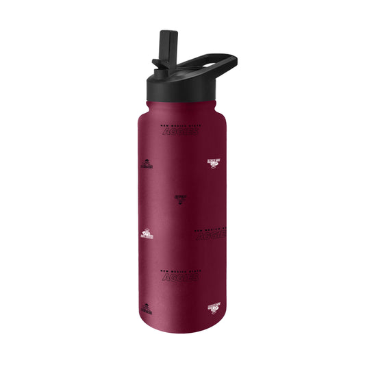 New Mexico State 34oz Step And Repeat Quencher Bottle