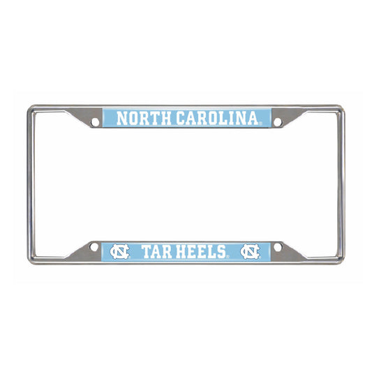 UNC Chapel Hill Chrome License Plate Frame