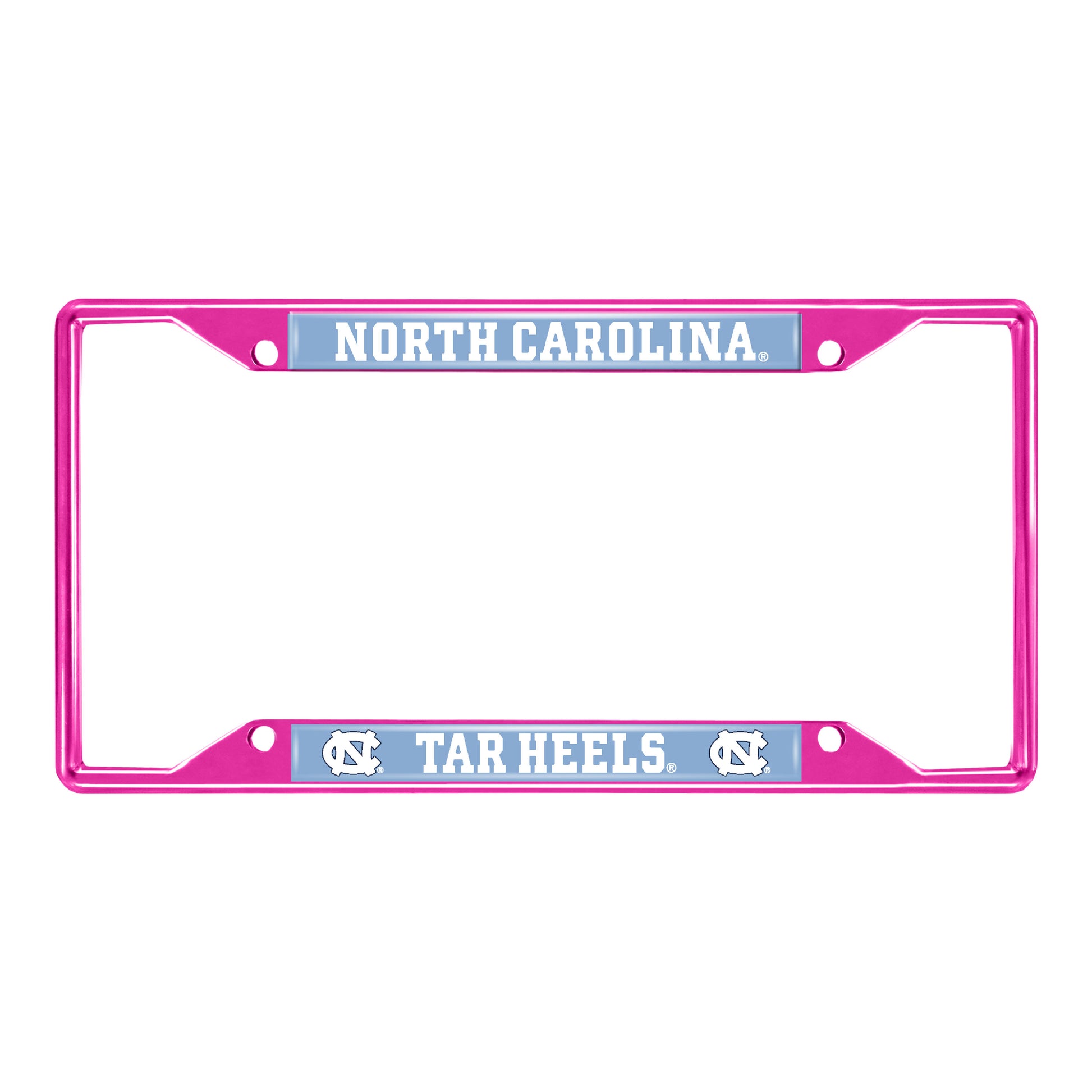 UNC Chapel Hill Pink License Plate Frame