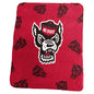 NC State Repeating Classic Fleece Throw