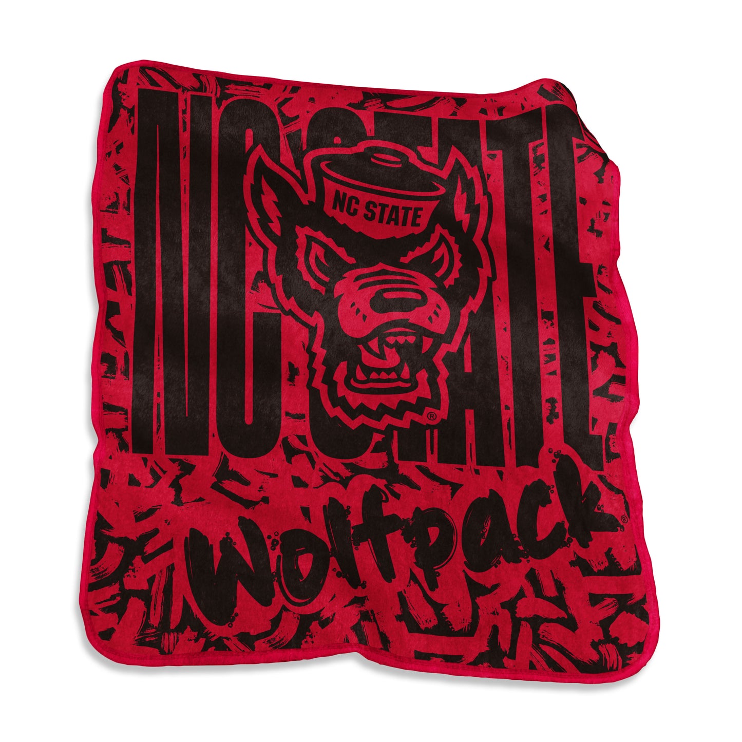 NC State Raschel Dunhams 2025 Stroke Design Throw
