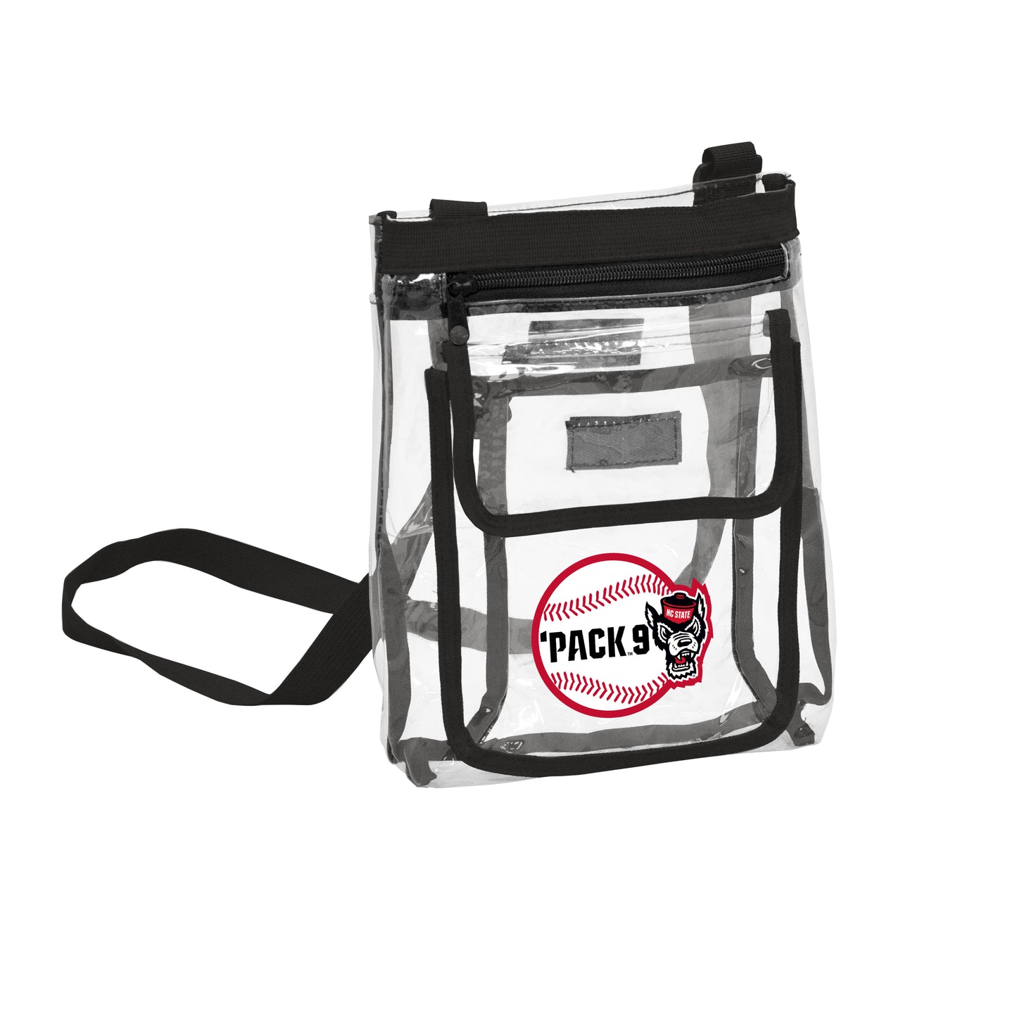NC State 'Pack 9 Clear Crossbody