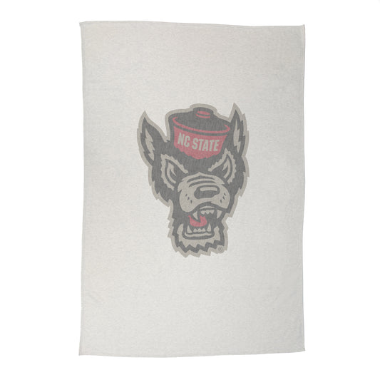 NC State Sublimated Oversize Sweatshirt Blanket