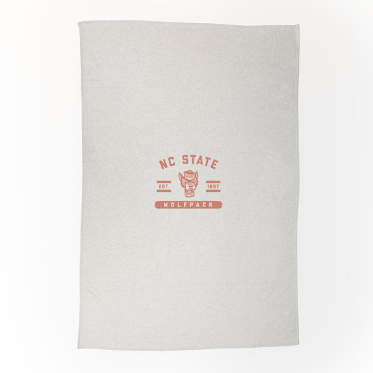 NC State Sublimated Sweatshirt Blanket